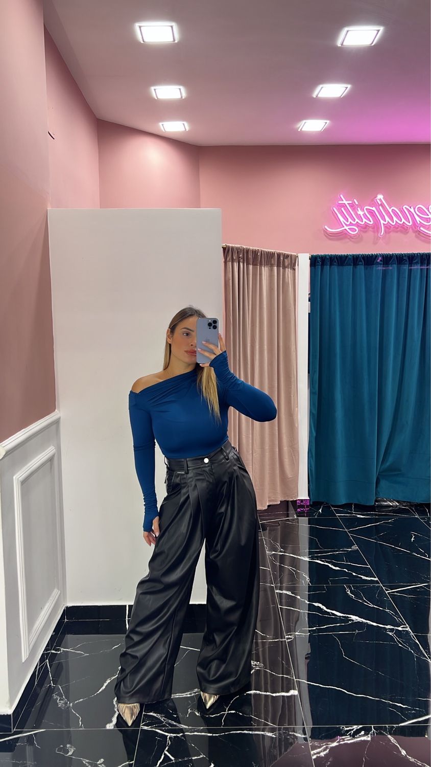 Pantalone Ecopelle