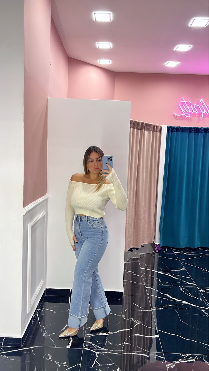 Denim piegone