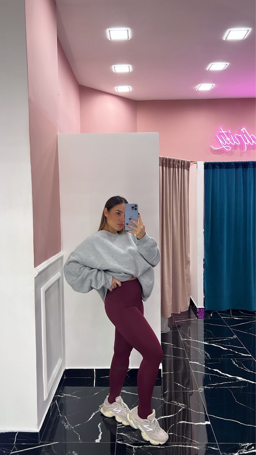 Leggins Contenitivo Bordeaux