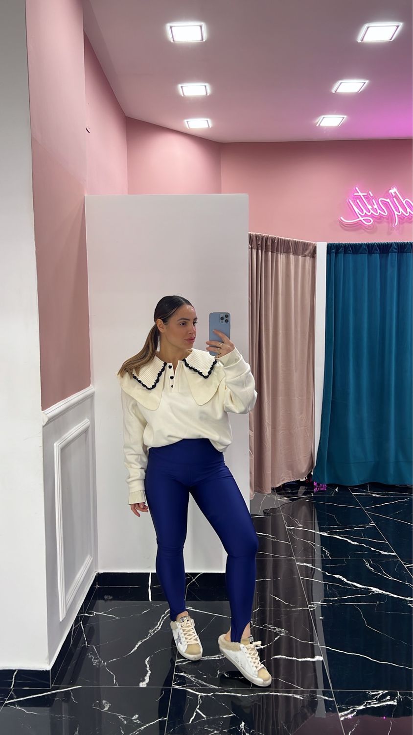 Leggins felpato ghette
