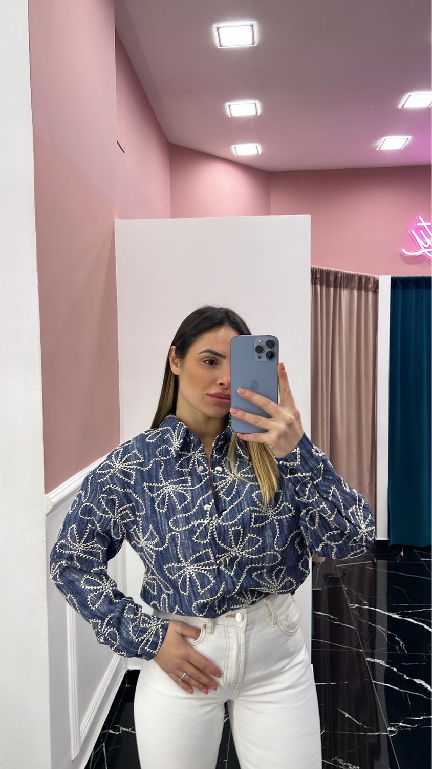 Camicia Ricamo