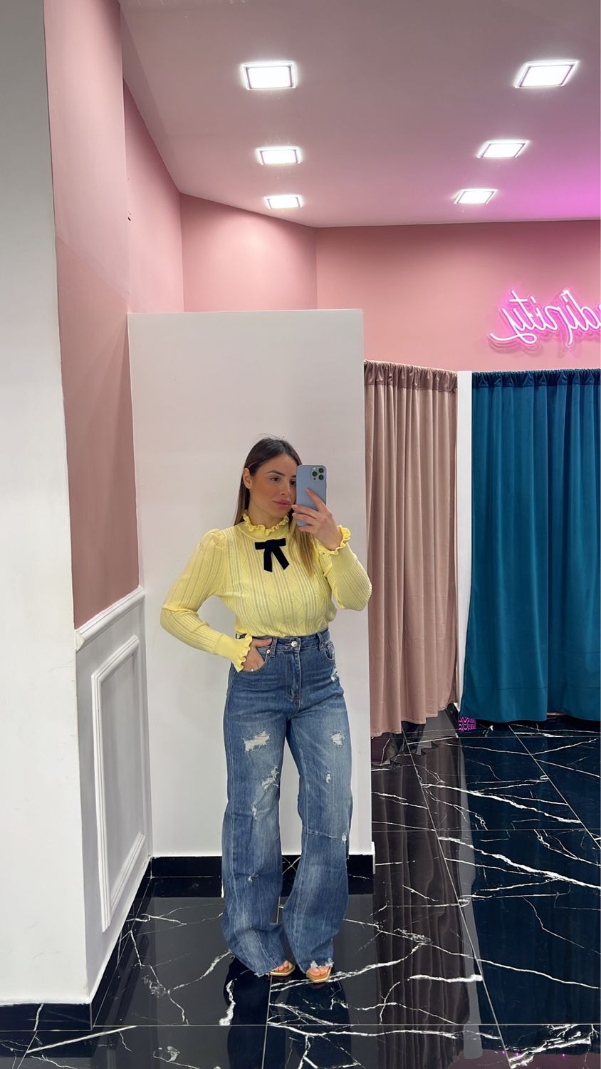 Denim Strappi