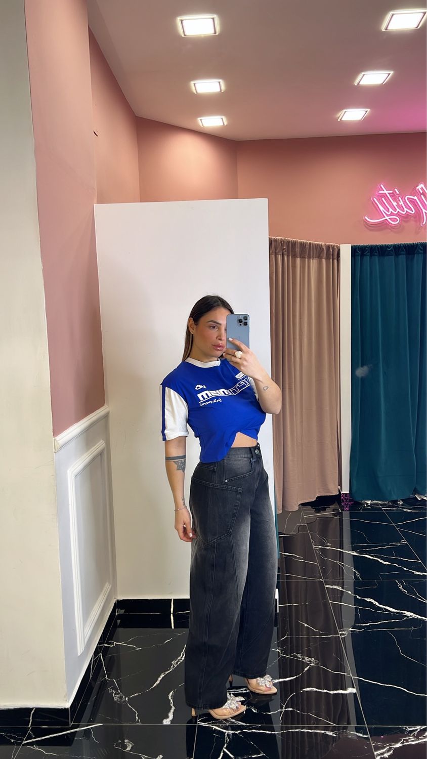 Denim ballon sfumato