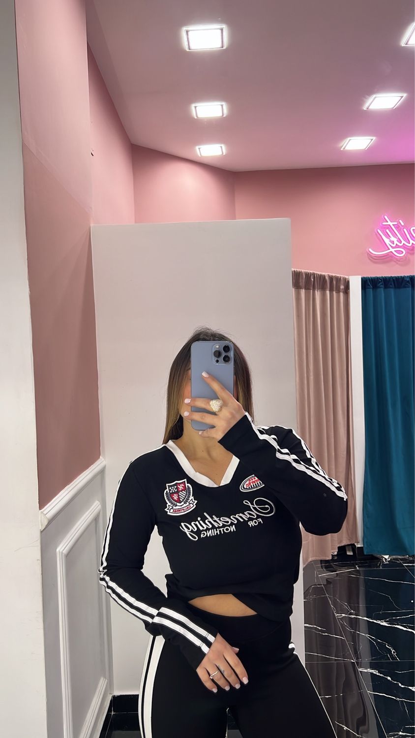 Maglia Nothing crop