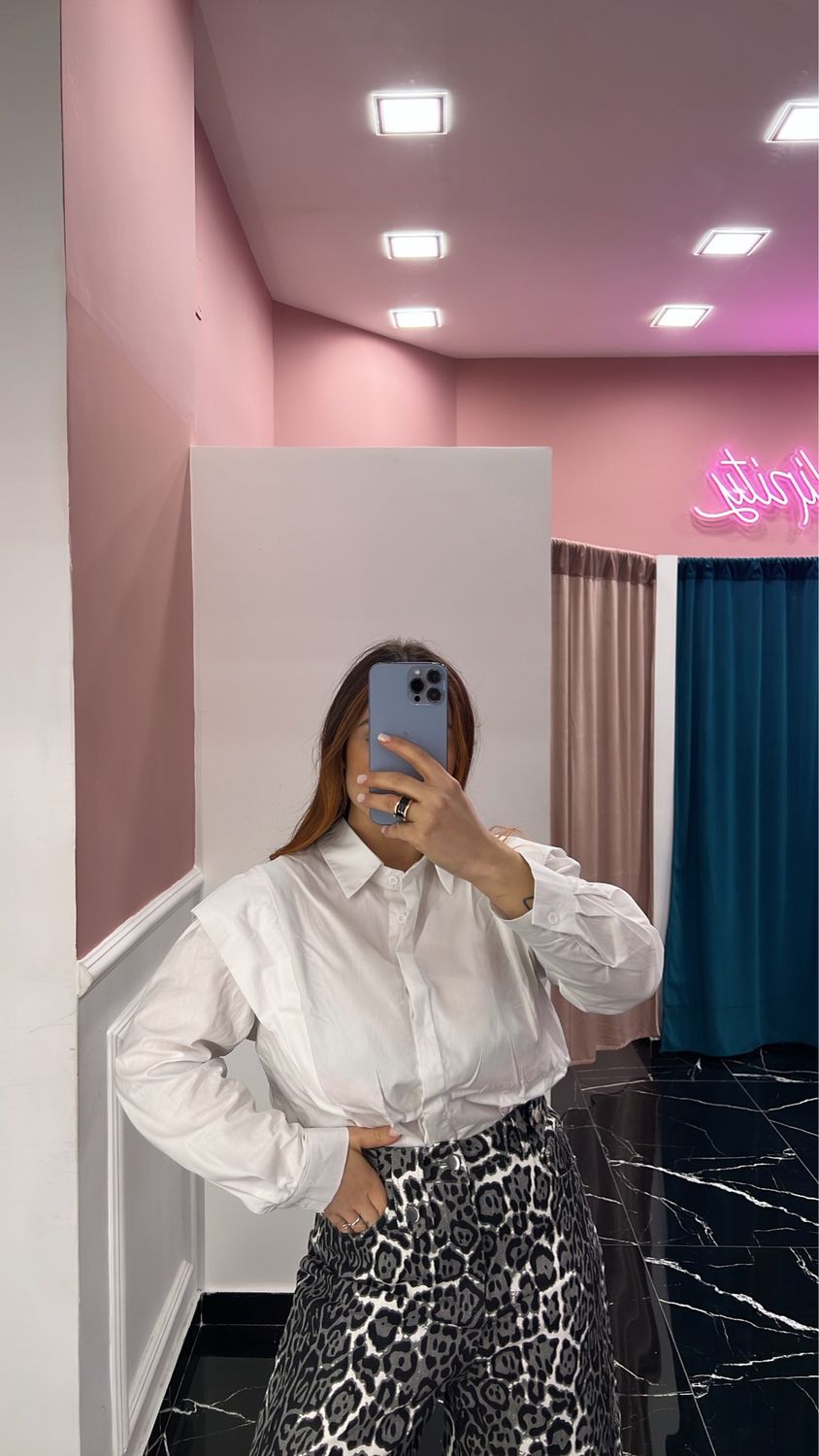 Camicia finte spalline