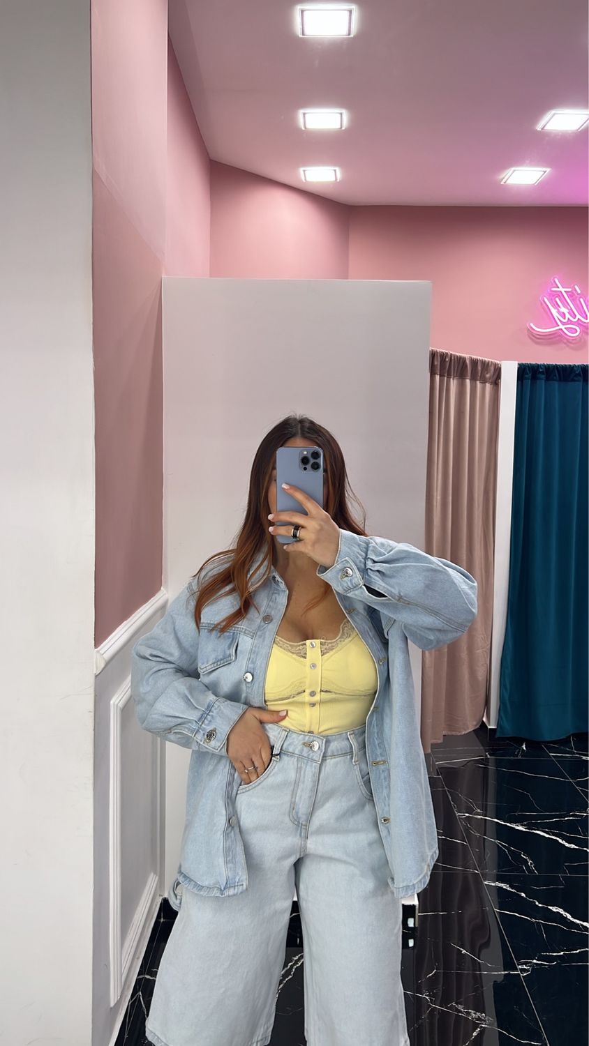 Camicia in denim Ale