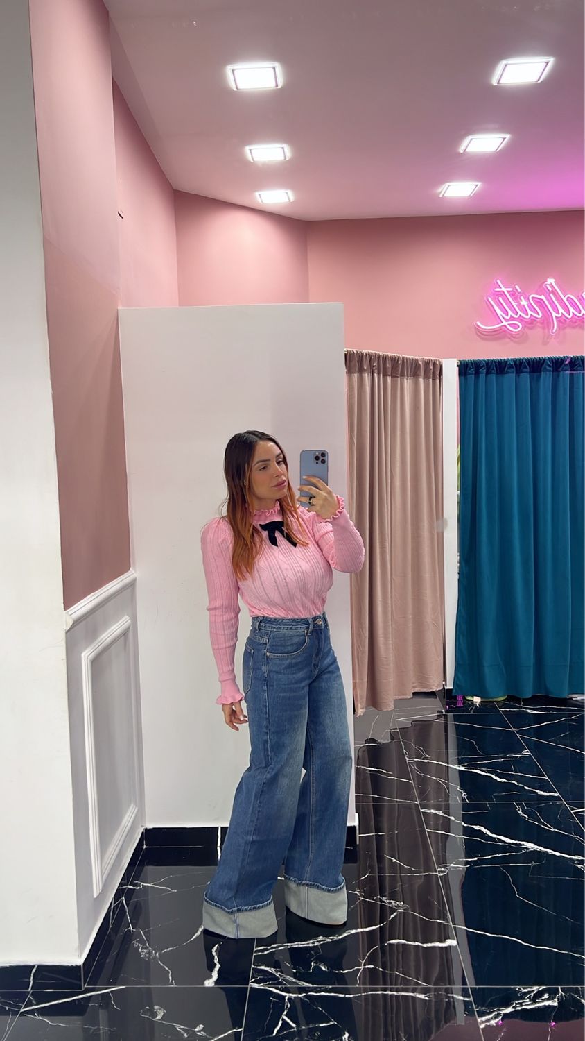 Denim piegone lavaggio scuro