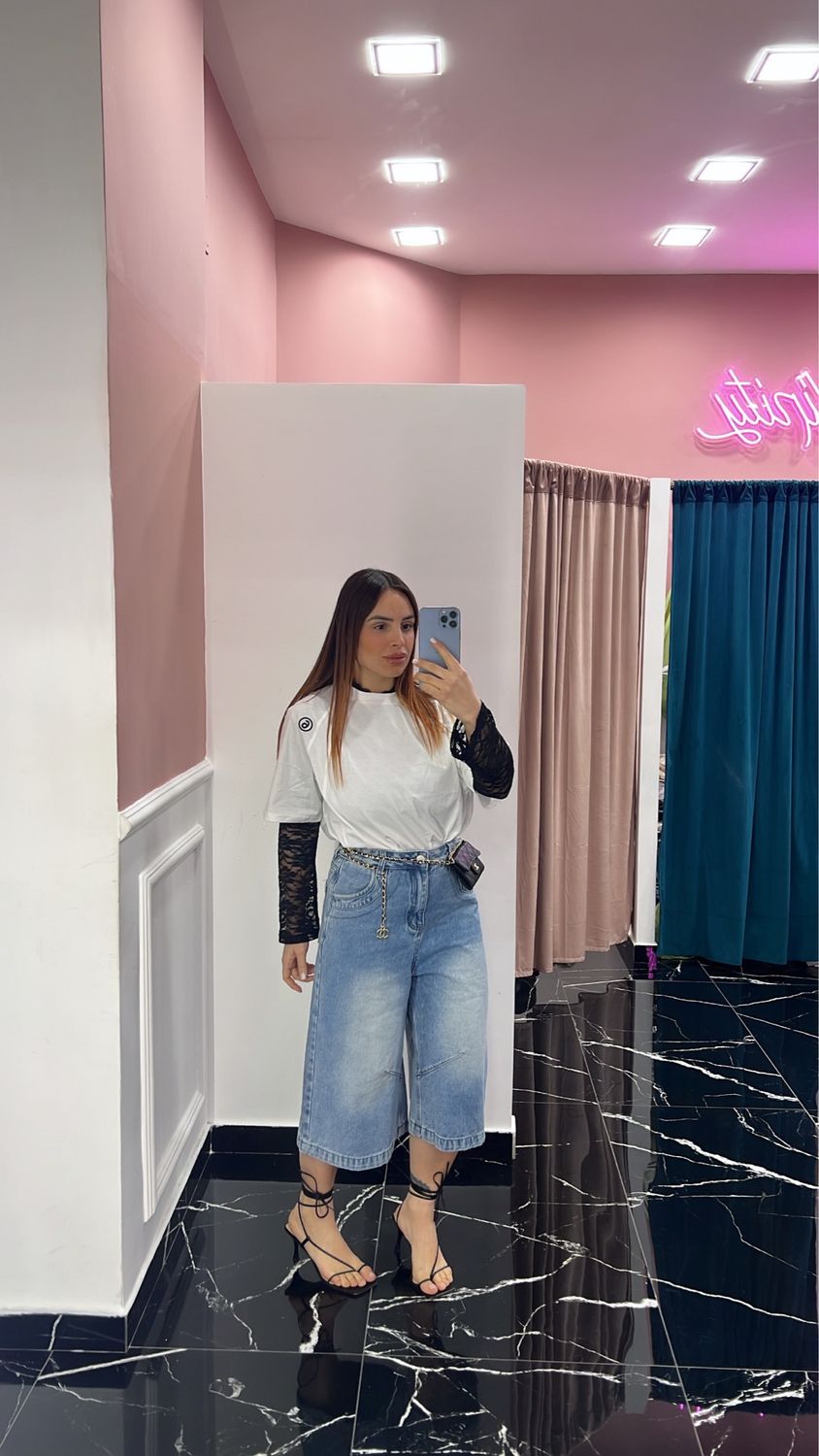 Bermuda denim Clarissa