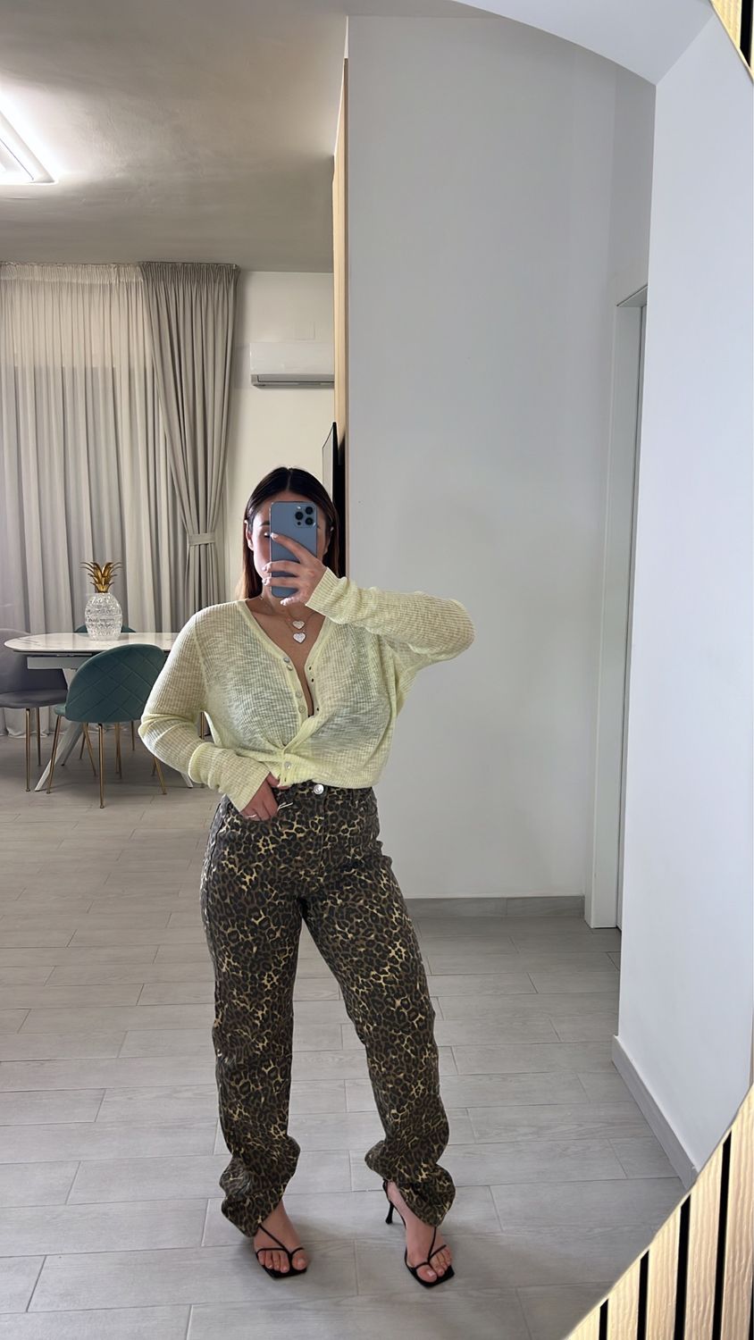 Denim Leopardo