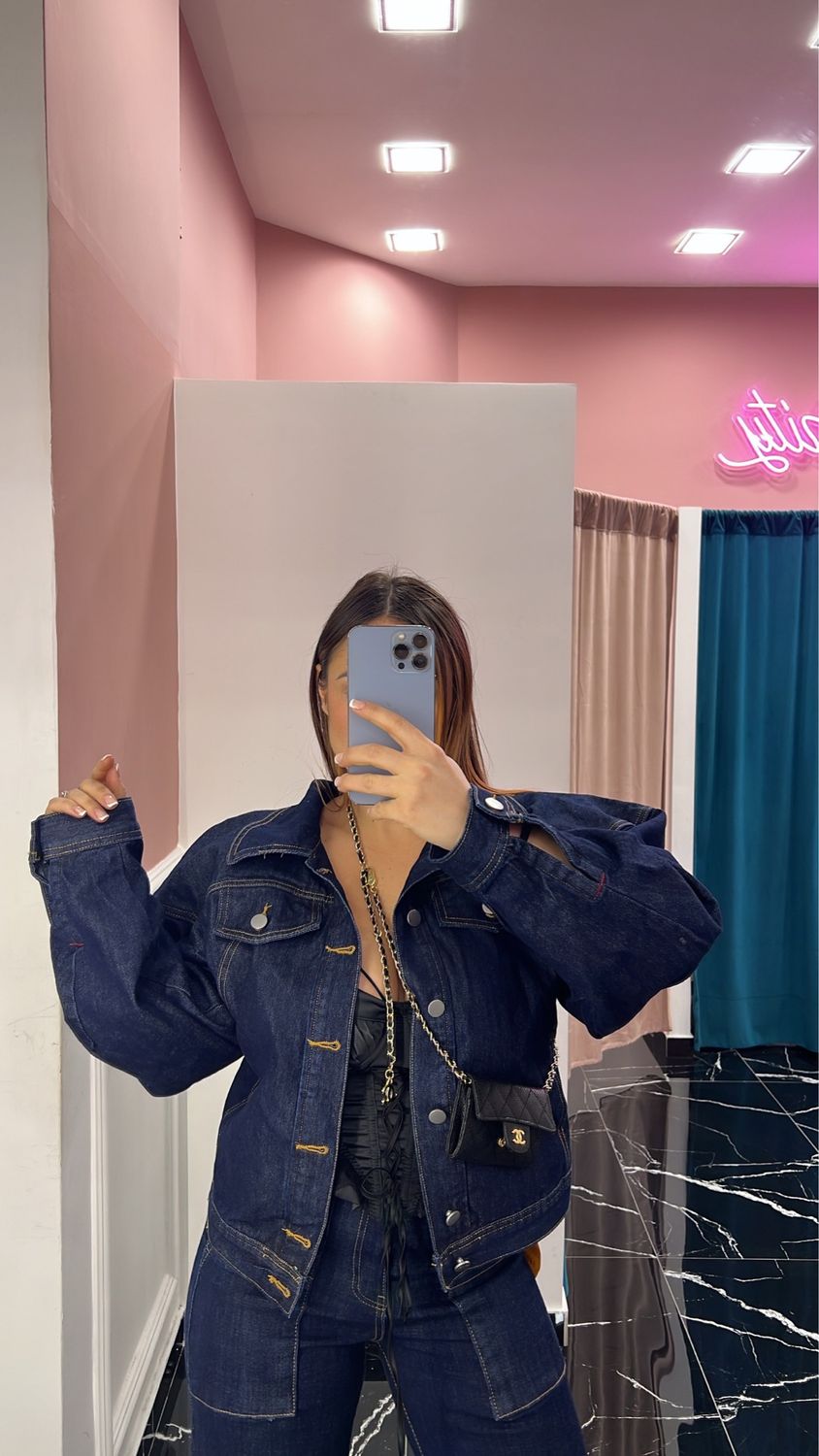 Giacca denim Amina