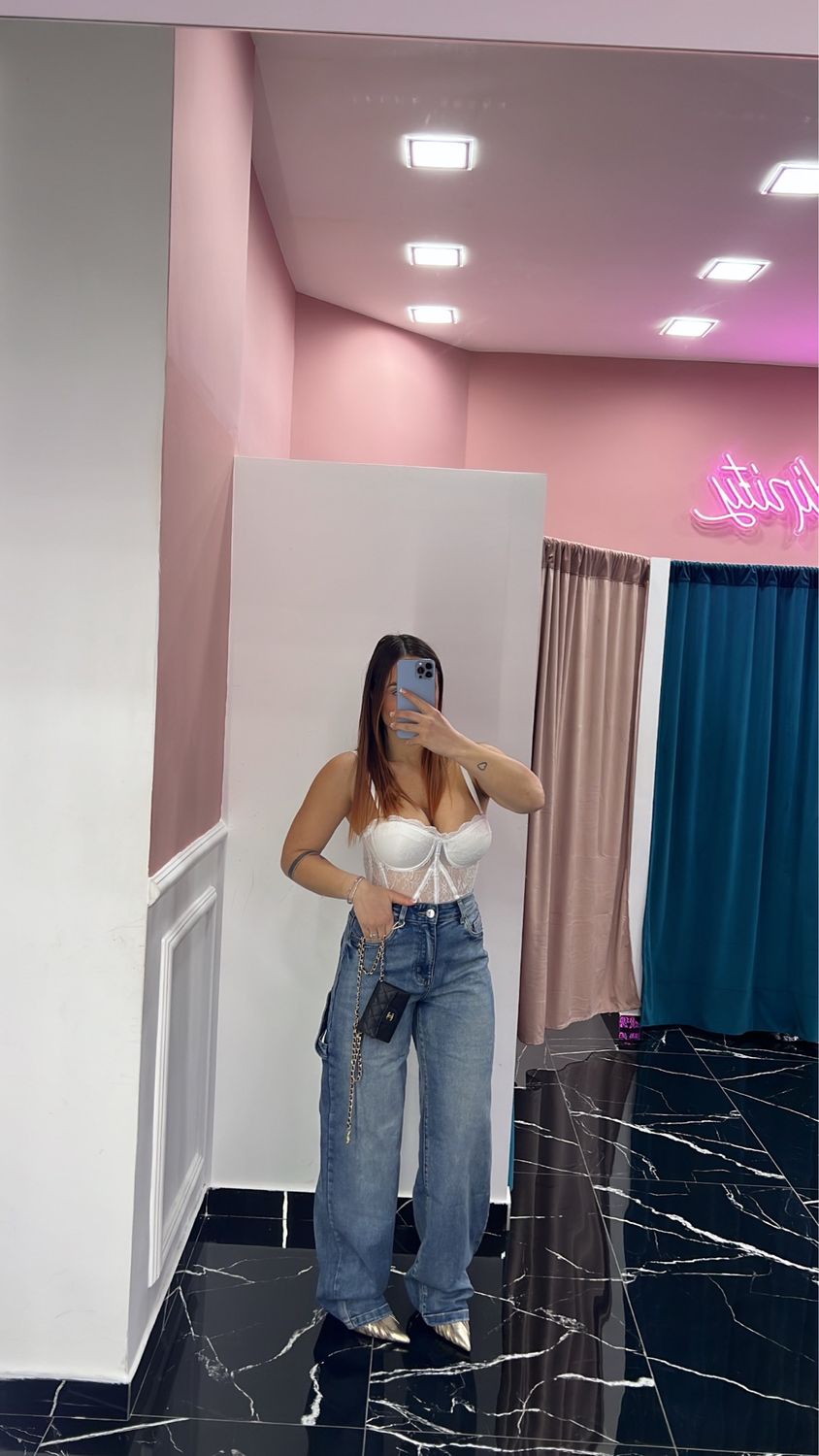 Denim ballon sfumato
