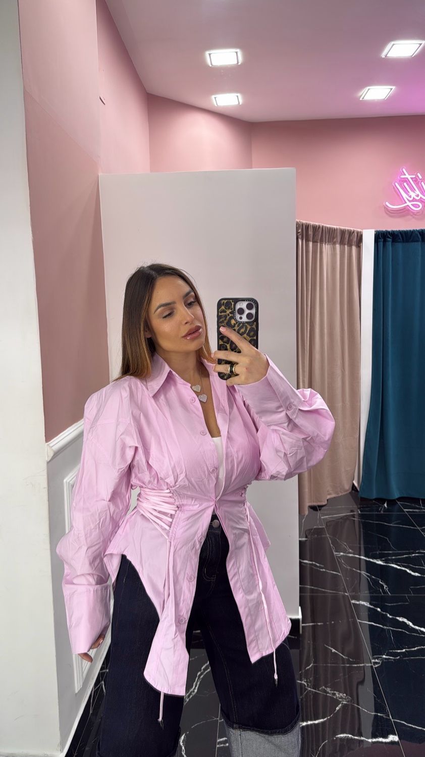 Camicia stringhe
