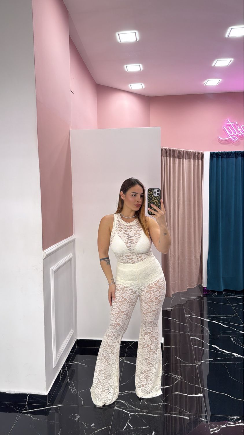 Pantalone macramè