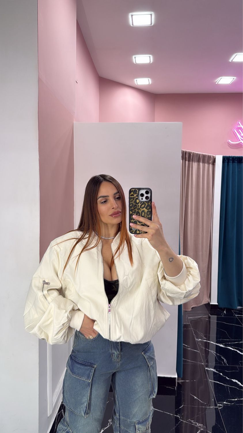Bomber Crema