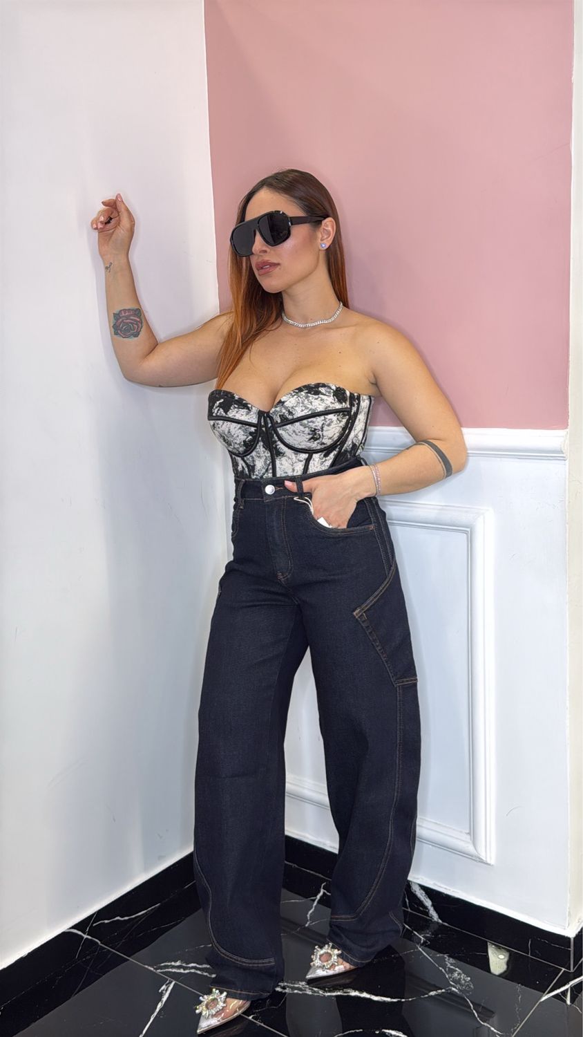 Denim ballon zero