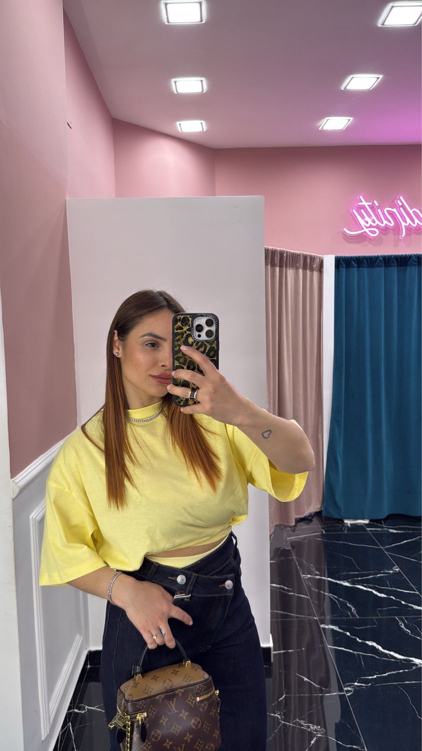 Maglia Crop Fast
