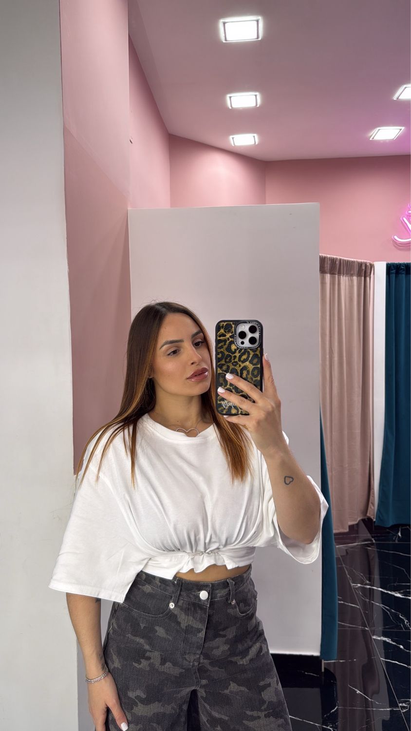 Maglia Crop Bustino