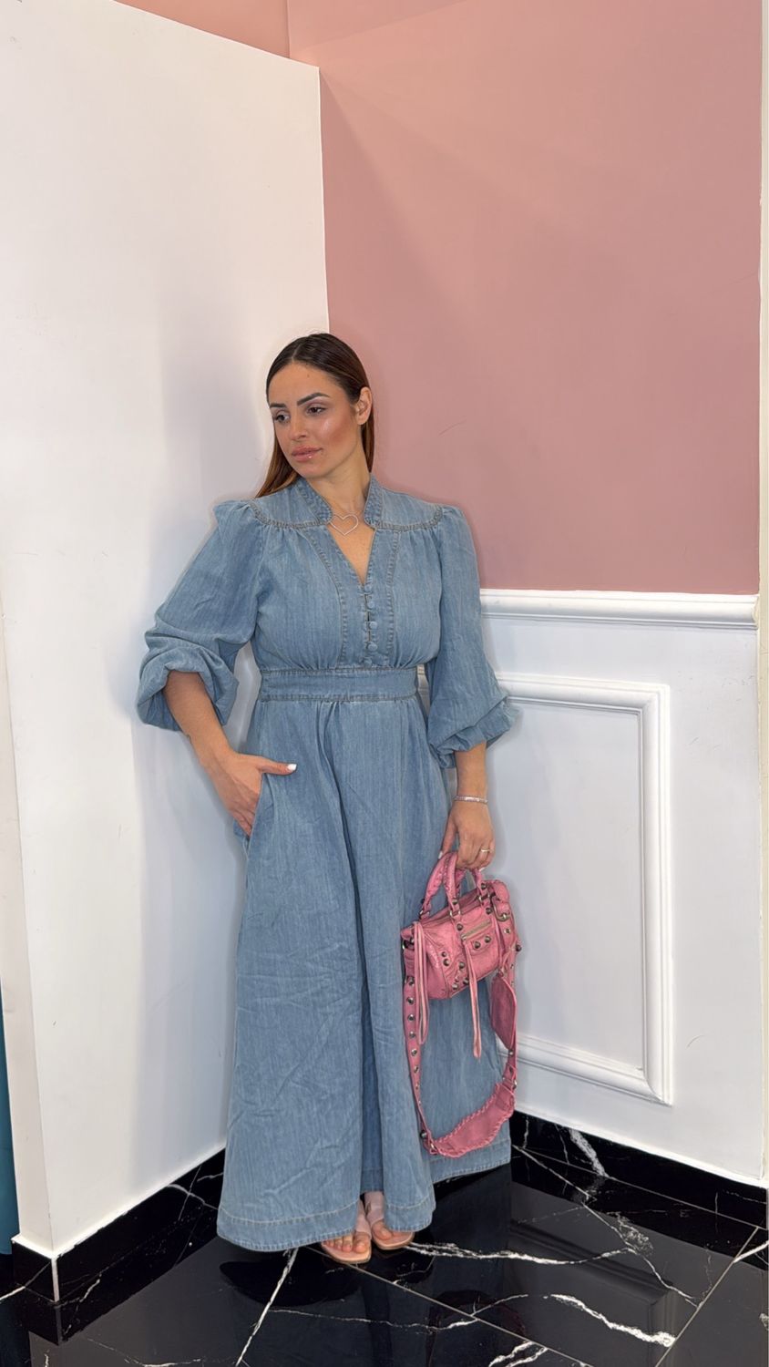 Vestito in denim Anastasia