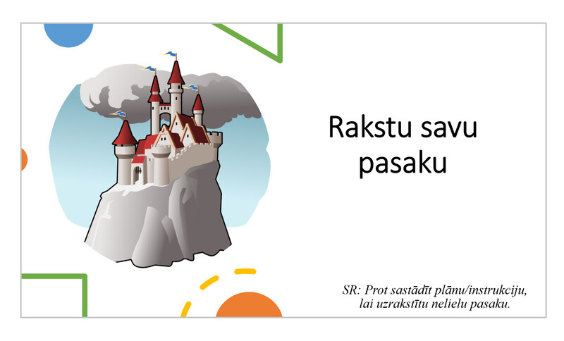 Prezentācija &quot;Rakstu savu pasaku&quot;