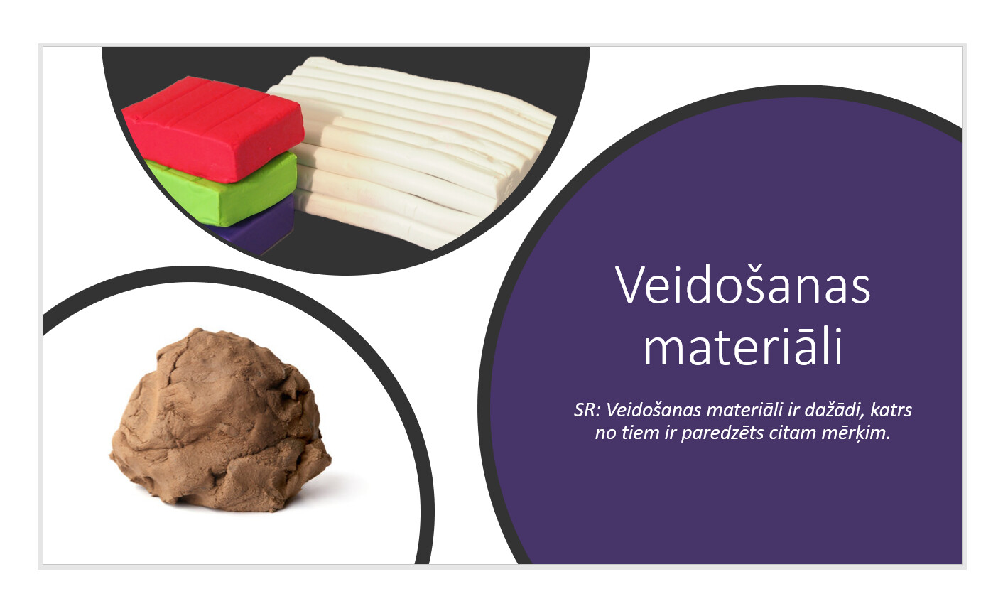 Prezentācija &quot;Veidošanas materiāli&quot;