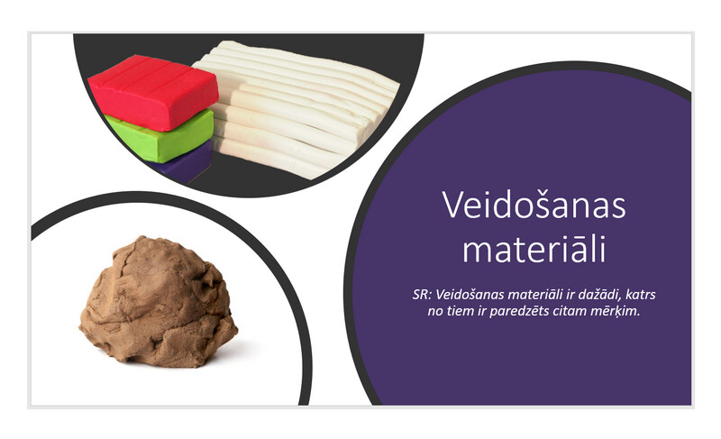 Prezentācija &quot;Veidošanas materiāli&quot;
