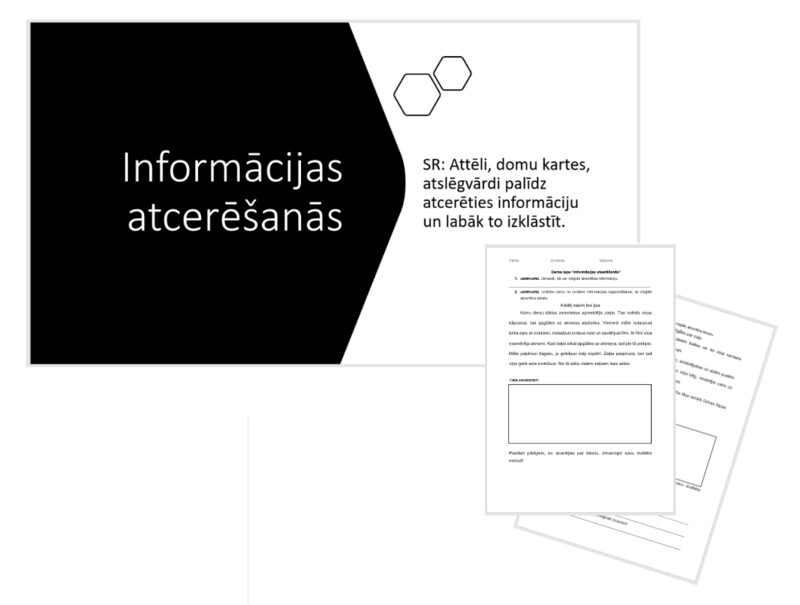 &quot;Informācijas apkopošana&quot; Prezentācija, darba lapa