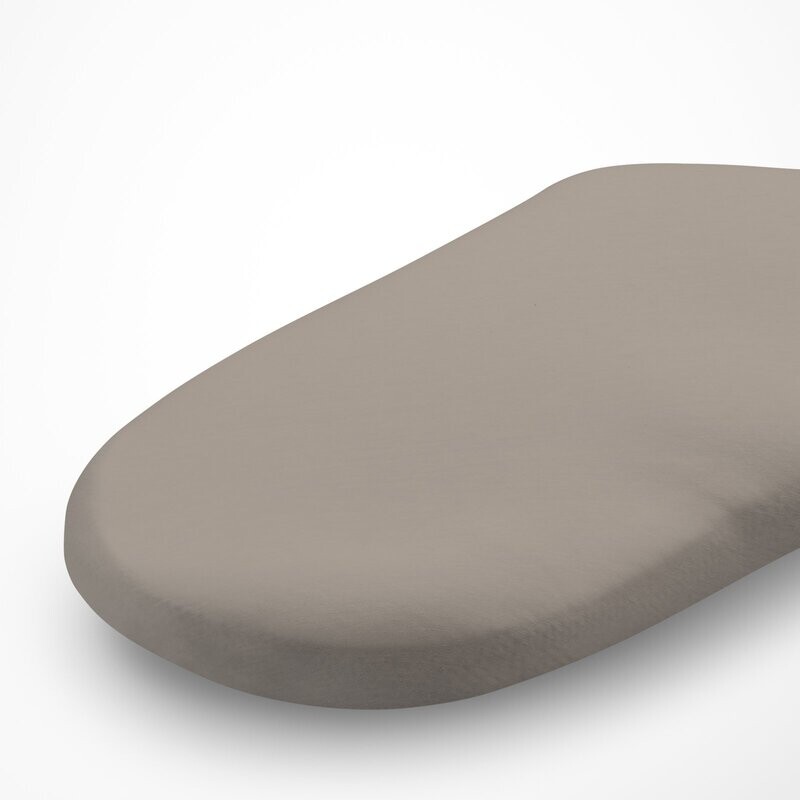 REMILI-Schonbezug aus Baumwoll-Jersey - taupe - für REMILI-Bauchschläfer Kissen