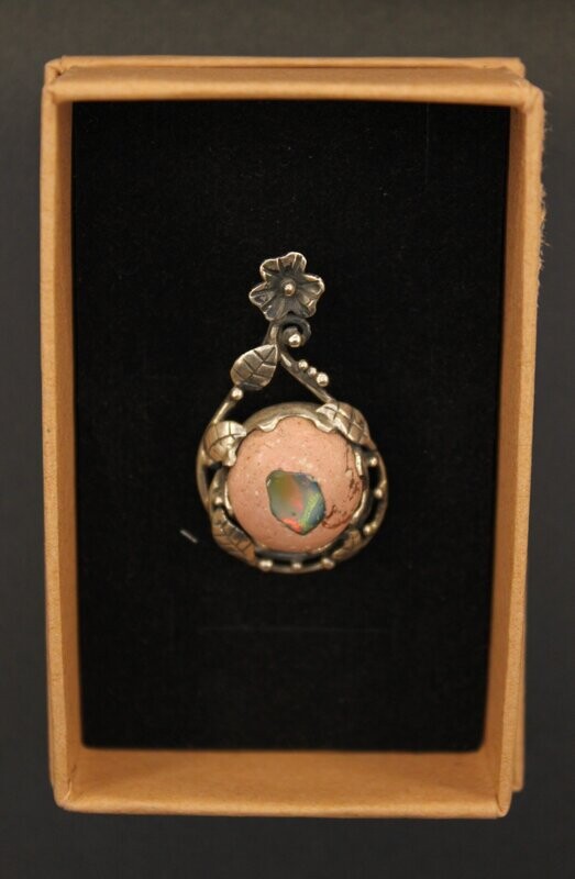 Drachenei-Opal Silber-Anhänger Drachenei-Opal Silber-Anhänger
