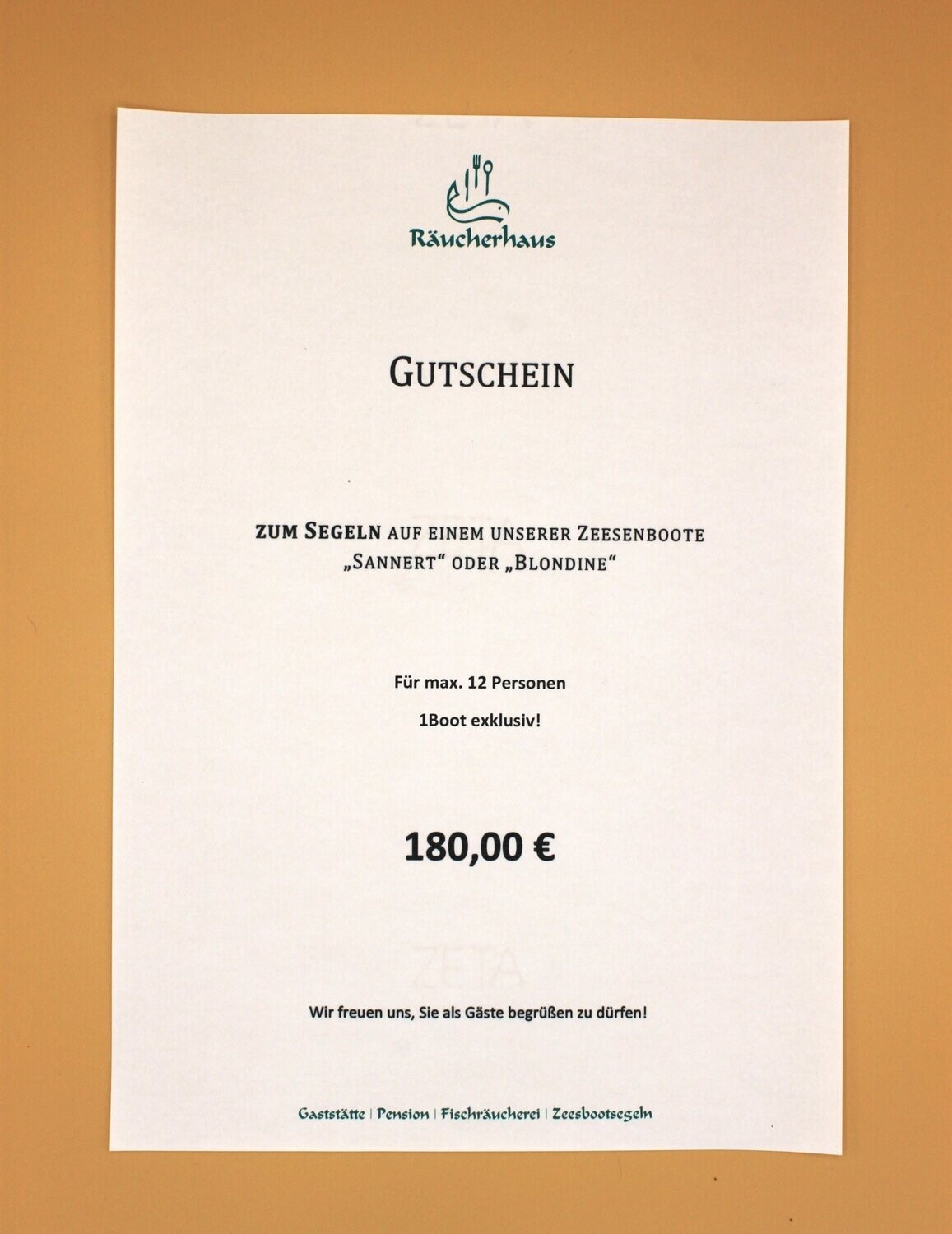 Gutschein Für 1Boot Exclusiv