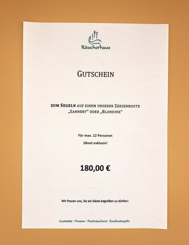 Gutschein Für 1Boot Exclusiv