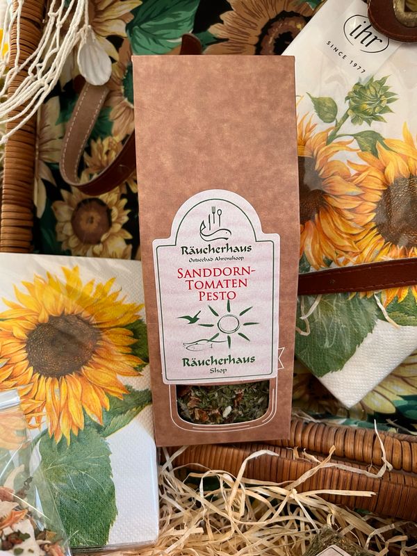 Sanddorn-Tomaten Pesto