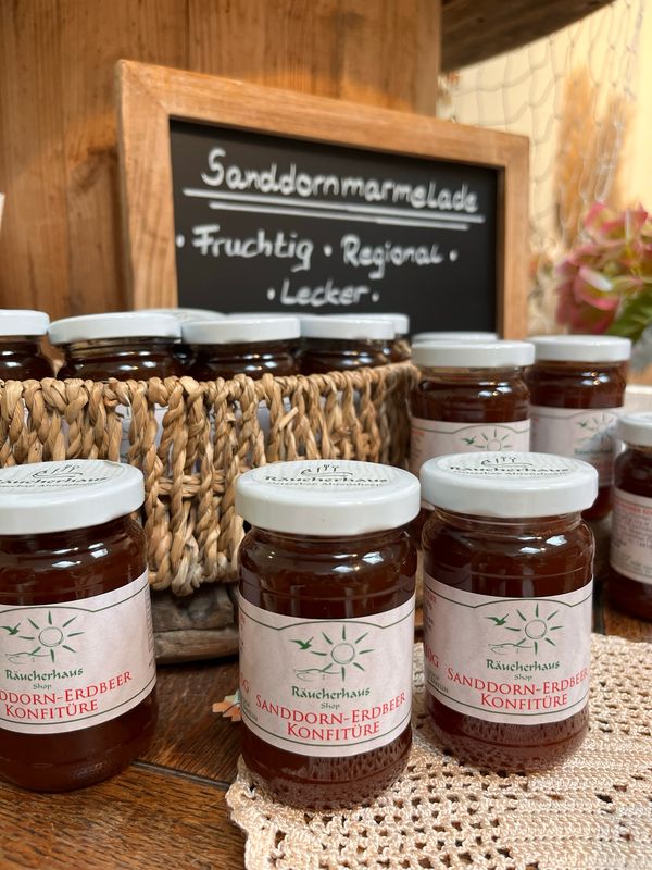 Sanddorn-Erdbeer Konfitüre
