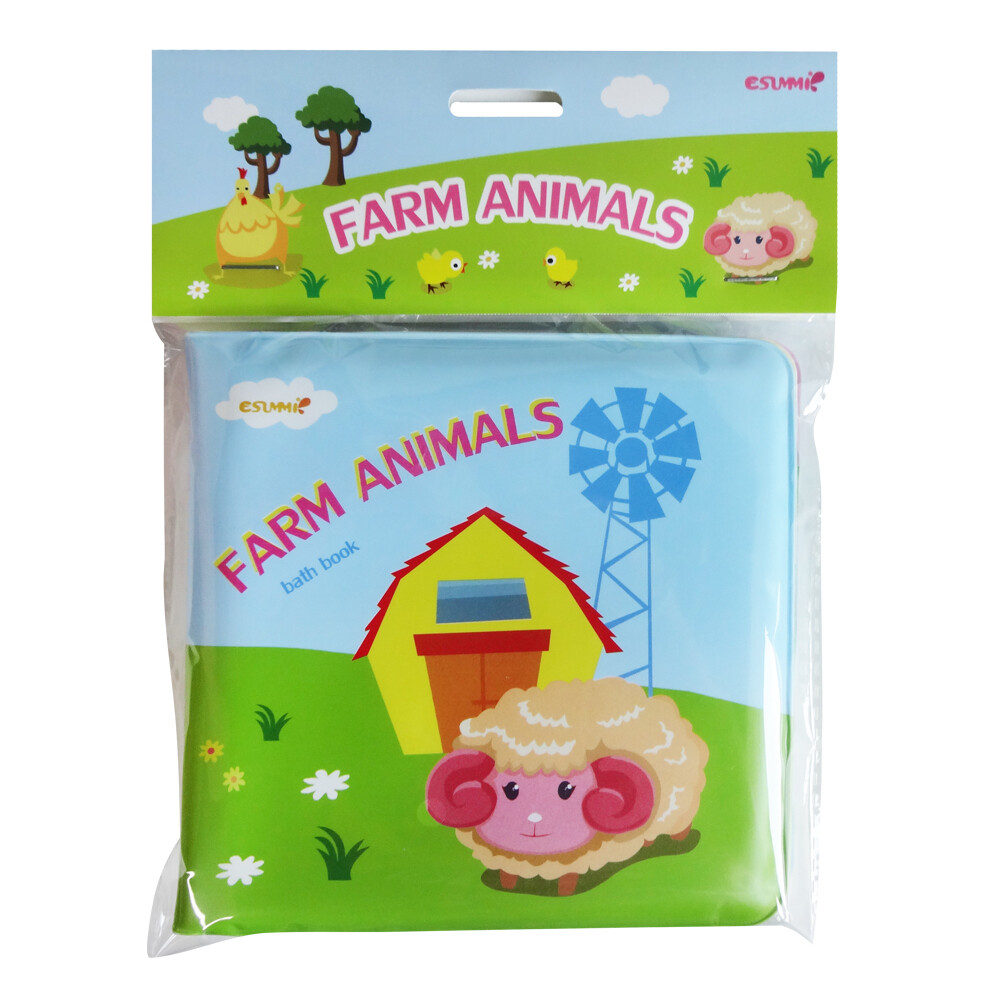 Farm Animals Bath Book