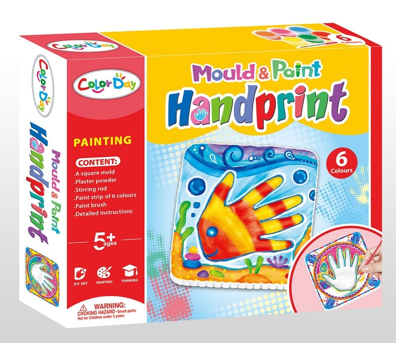 Mould and Paint Handprint