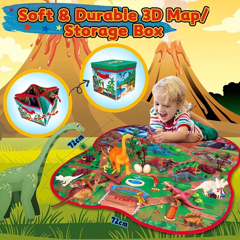 Casting &amp; Painting Dinosaurs Land