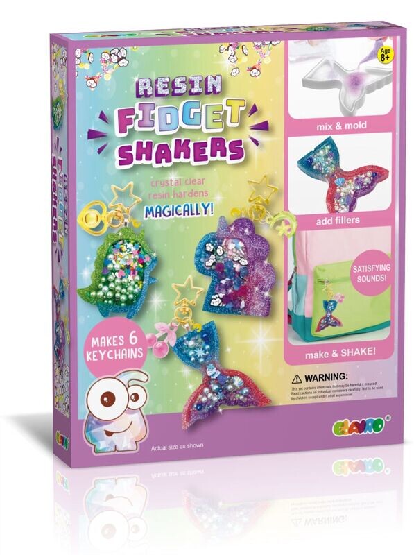 Resin fidget shakers-magic world