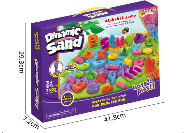Dynamic Sand - Letters & Numbers