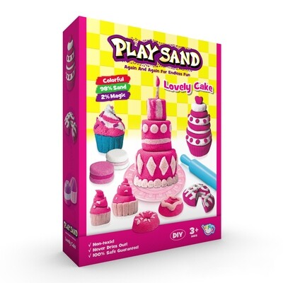 Play sand lovely Cake