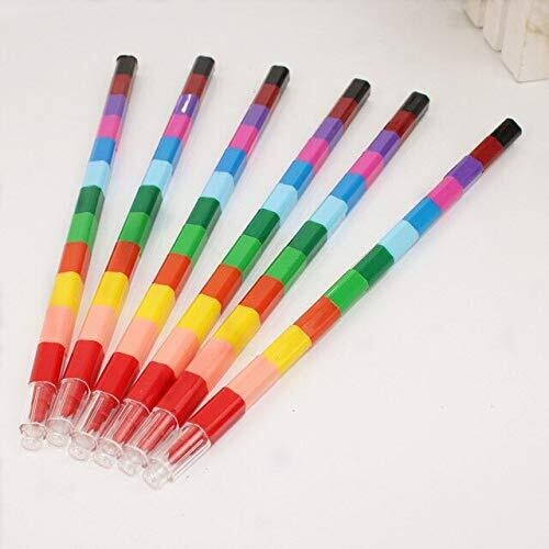 Stackable Buildable Crayons 12 colors