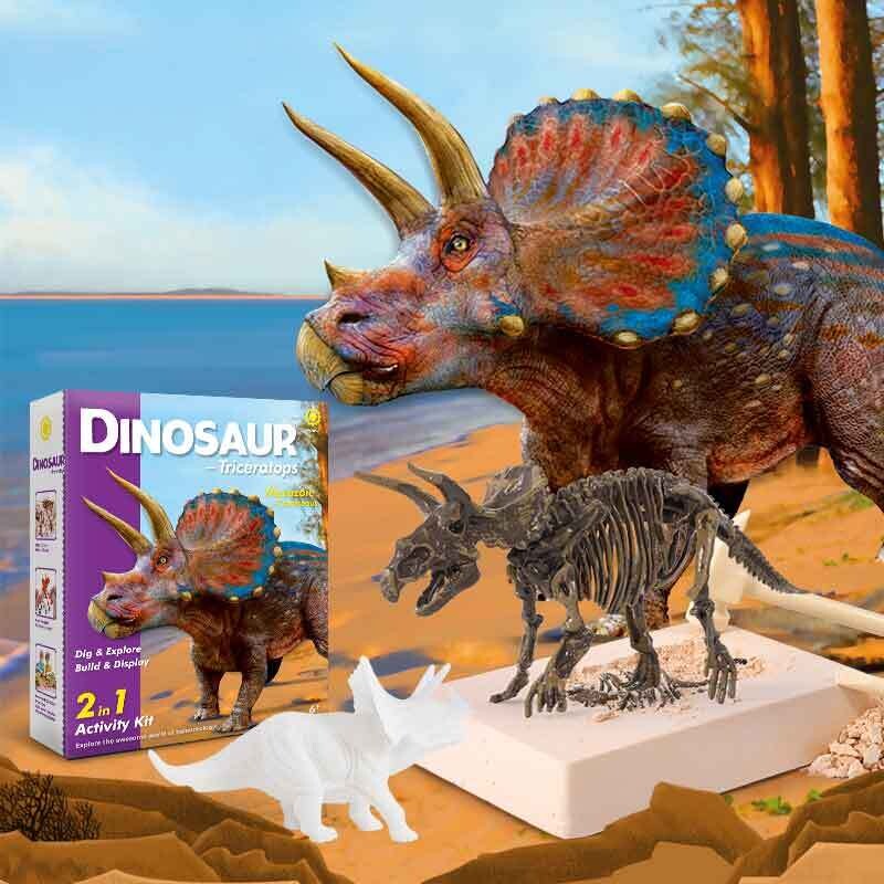 Dig &amp; Explore! Dinosaur (Triceratops)
