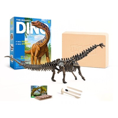 حفر واستكشاف! ديناصور (تيتانوصور)