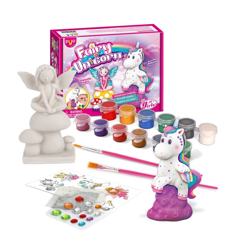 Paint Your Own! Fairy &amp; Unicorn
