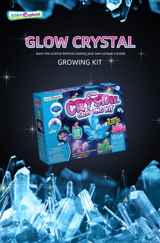 Science Explore! Glow Crystal Growing Kit