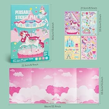 Reusable Stickers Play Set Large Size