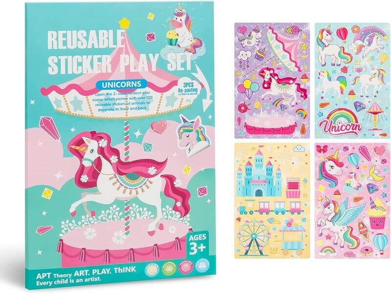 Reusable Stickers Play Set Large Size