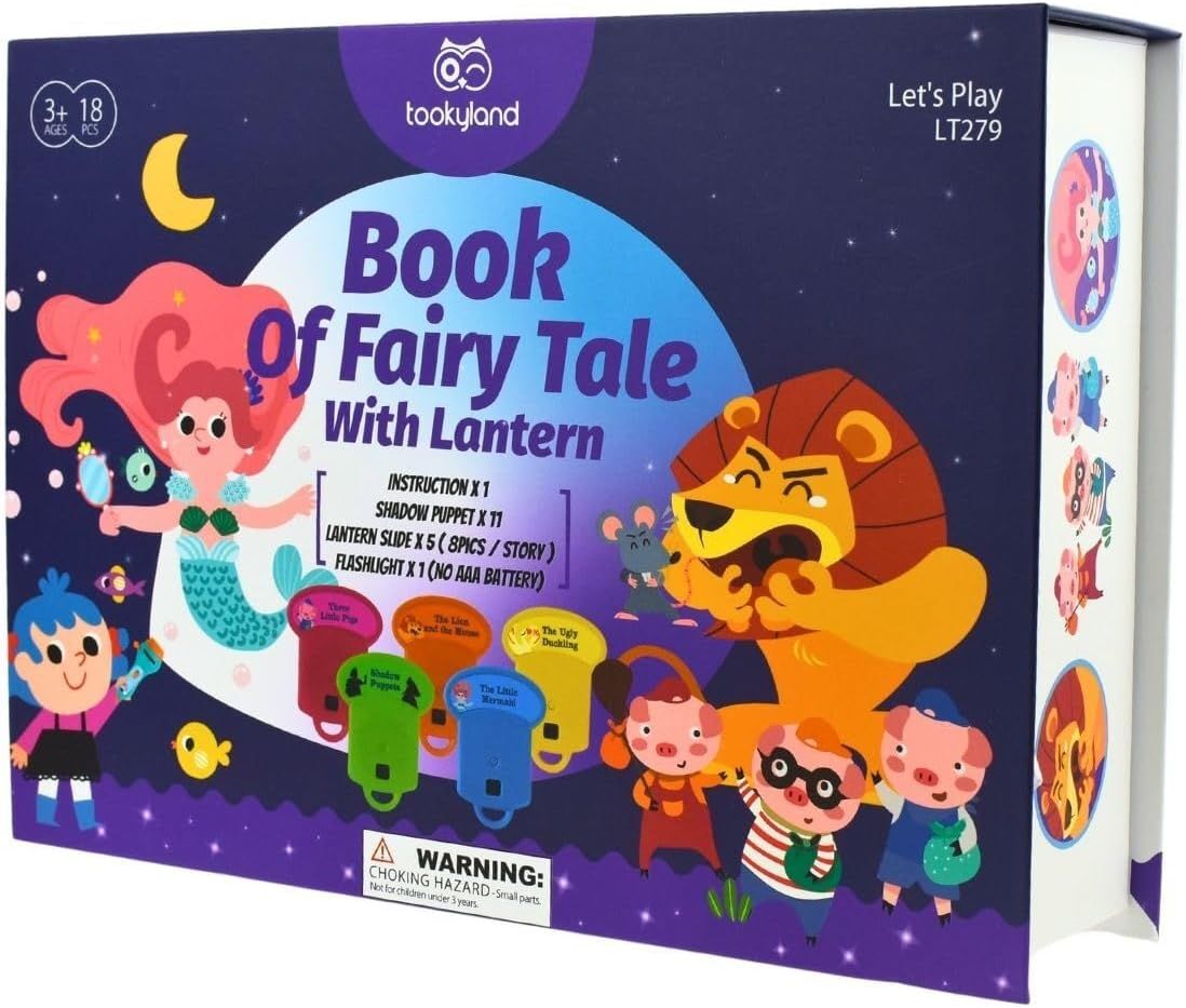 Shadow Theatre Story book Torch - 5 stories
