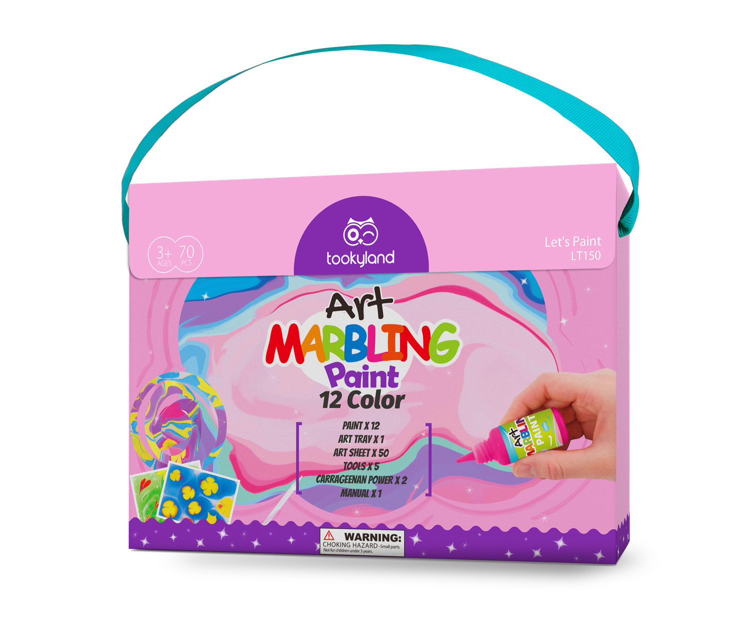 Marbling Paint Kit -12 Color