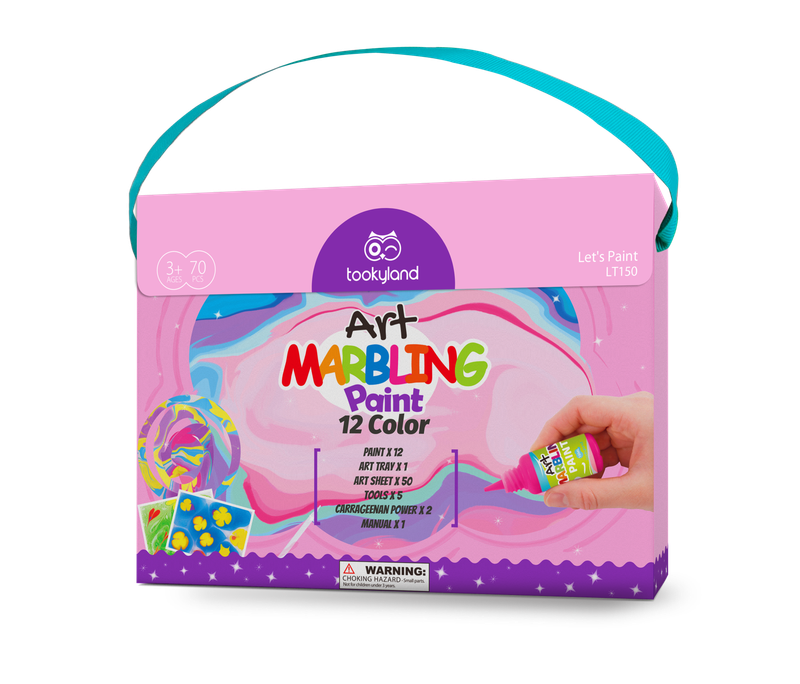 Marbling Paint Kit -12 Color