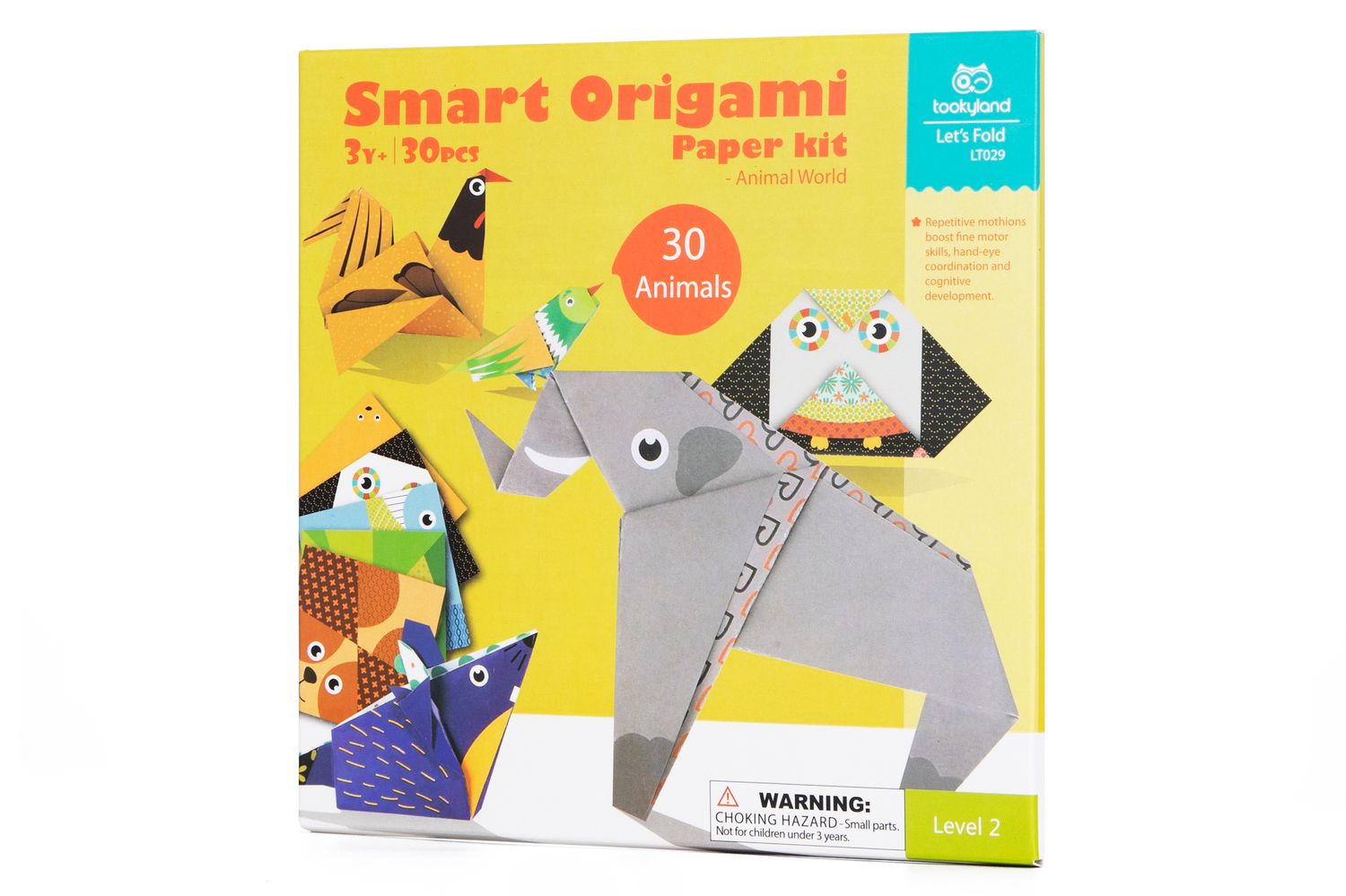 Smart Origami Paper Kit - Animal World