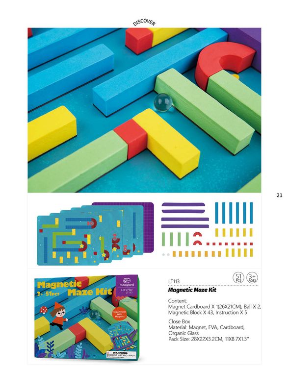 Magnetic Maze Kit